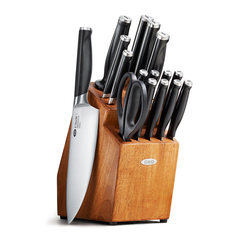 OXO Good Grips 17 Piece Pro Knife Set & Reviews Wayfair